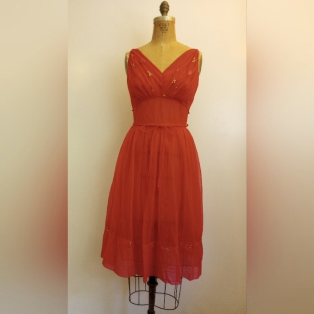 1950's Red Dress